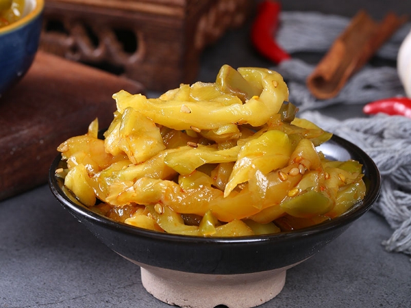 椒油榨菜絲